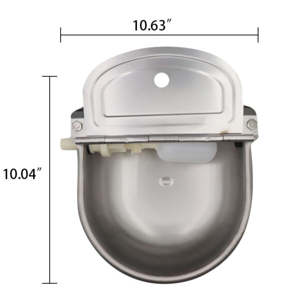 Steel Water Dispenser Bowl