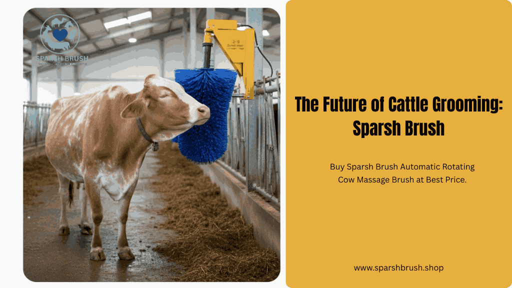 cow massage brush