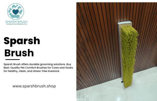 Pet Comfort Brushes for Cows and Goats