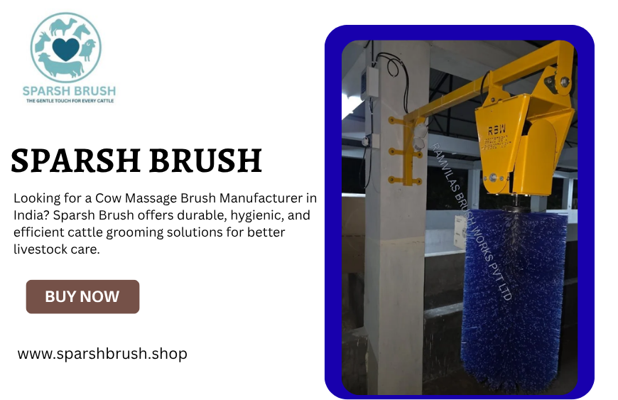 Cow Massage Brush Manufacturer in India